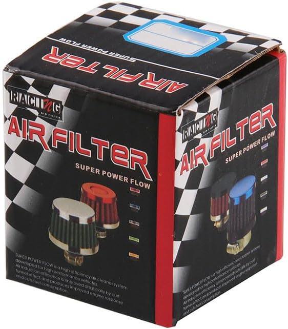 ya 13 9.15 baidi Round Car Cold Air Intake Crankcase Ventilation Filters Kit Respirator 2Pcs 25mm