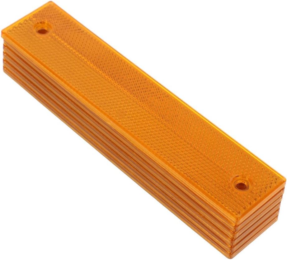 ya 10 9.16 baidi 2 Count Reflective Cursor Highway Reflectors Parking Lot Driveway Markers