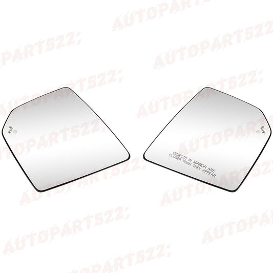 ya 2 8.15 Pair Side Mirror Glass Heated W/Blind Spot for Ford F-150 F150 2015-2020