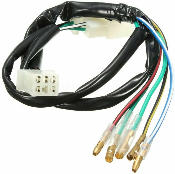 ya 5 8.10 5 Wiring Loom Kill Switch Coil CDI Spark Plug Kit For 110CC 125CC 140cc Pit Bike