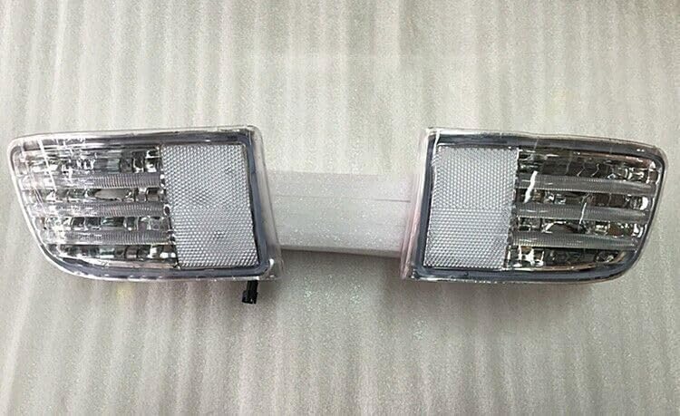 ya 10 9.16 zhengce LED Refit for Toyota Prado LC120 2003-2009 Rear Bumper Fog Light Lamp Moldi
