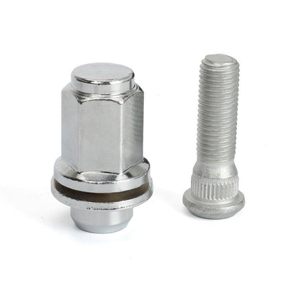 ya 10 9.16 baidi 2X Wheel Lug Stud +Nut 90942-02049 90942-01058 for Toyota for Sienna for Lexus SC300 New