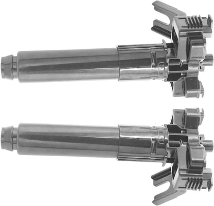 ya 9 10.24 Set of 2 Bumper Headlight Actuator Left & Right for 2016-2018 RX350 RX450h Black