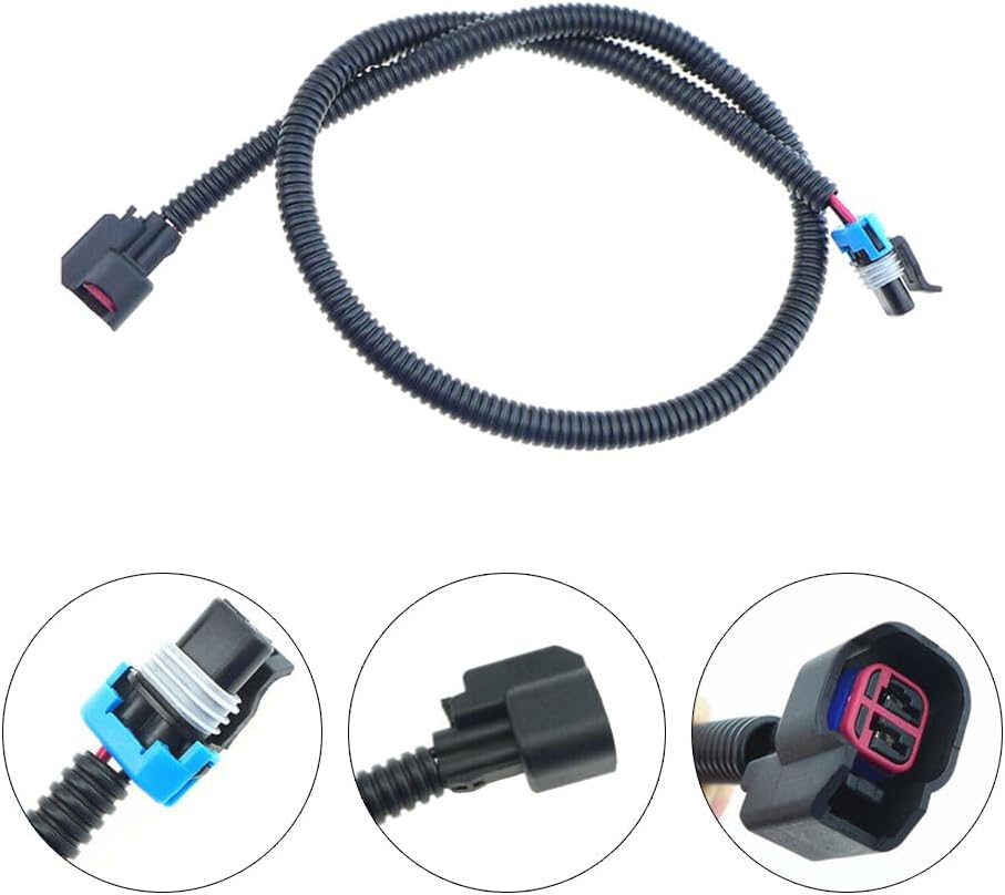 ya 4 8.8.2 2Pcs Fuel Injector and tail Harness for Polaris RZR 800 Ranger Crew XP 800