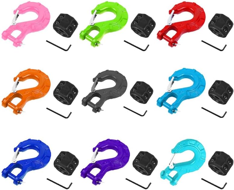 ya 4 8.8.2 3/8 Grade 70 Safety Latch Winch Cable Hook Stopper Clevis Slip Hook Sets