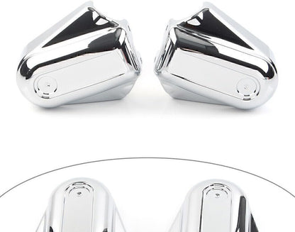 ya 6 8.14 Rear Swingarm Axel Phantom Cap Motorcycle Fit Harley Softail 2008-2017 Chrome