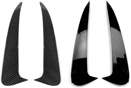ya 4 8.14 for Mercedes-Benz C Class Coupe C205 Pair Rear Bumper Splitter Canard Air Vent