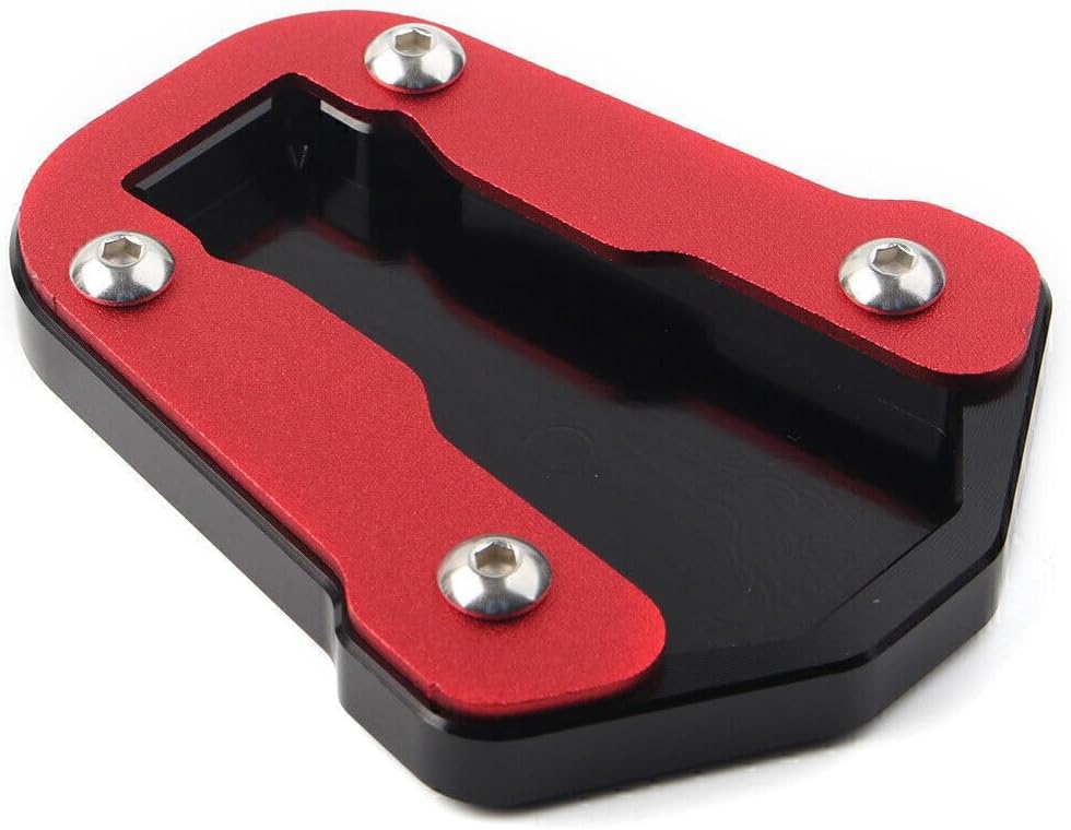 ya 4 8.8.2 for Honda CRF300L CRF300 Rally 2021-22 CNC Side Kickstand Enlarge Plate Pad Red