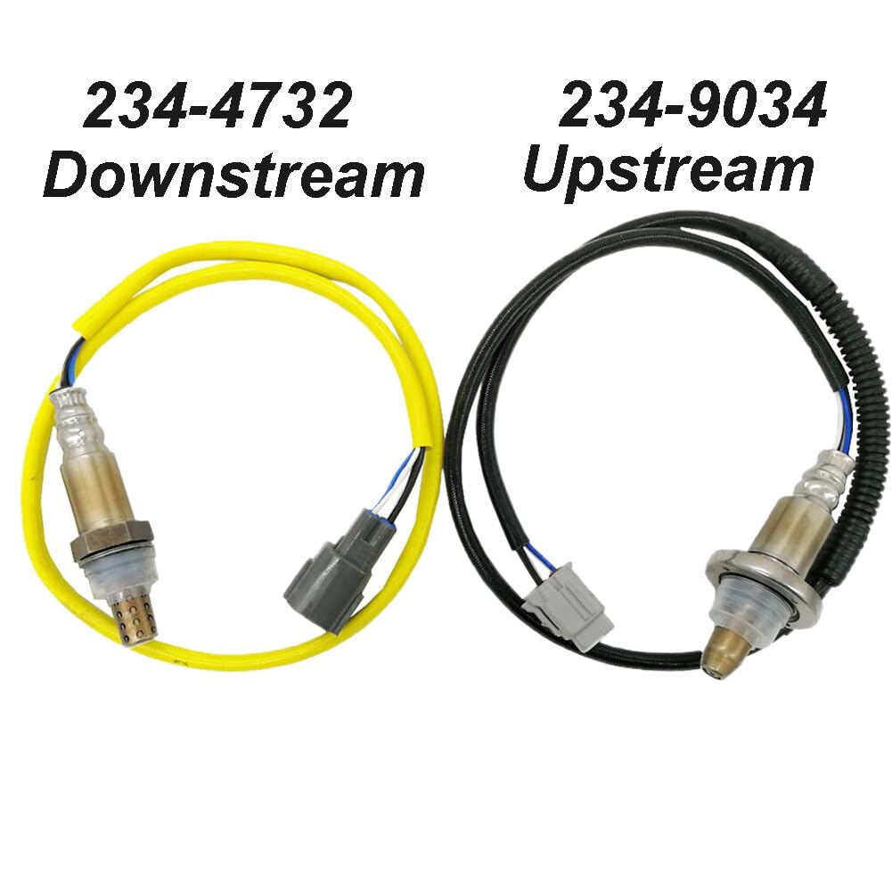 ya 4 8.8 2PCS Upstream Downstream Oxygen Sensor for Subaru Impreza WRX STI 2.5L H4 Turbo