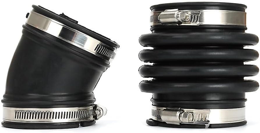 ya 10 9.16 baidi 2x Air Intake Resonator Hose Tube Duct Boot 16576-EG00A For 03-07 for Infiniti G35X