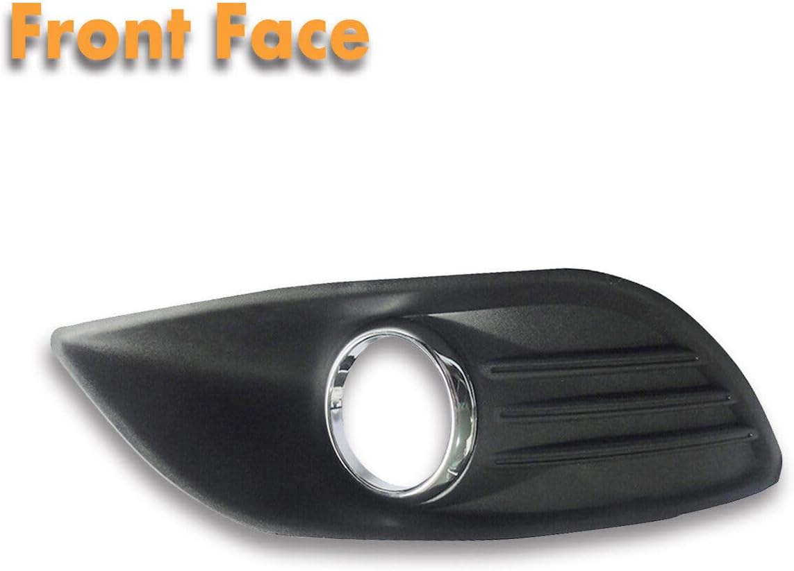 ya 11 9.14 zhengce New Left LH Front Bumper Fog Light Cover trimBezel Fit for Ford Focus 2009-