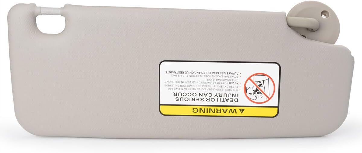 ya 11 9.14 baidi2PCS Grey Left Right Sun Visor P95327509 95327507 for Hyundai for Elantra for Chevy