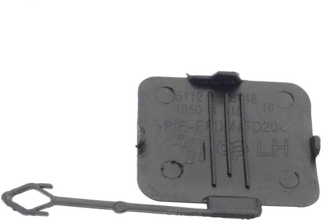 ya 5 8.24 baidi Left 51127158447 Rear Bumper Tow Hook Cover Eye Cap Fit for BMW X5 E70 2007-2010