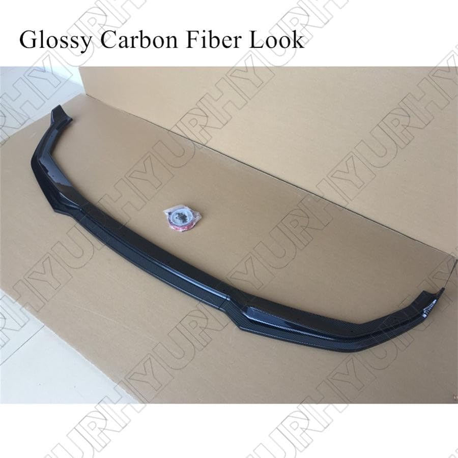 ya 2 8.15 For 2019-2021 for BMW 3 Series G20 G28 330 340 Bumper Front Lip Splitter Gloss 1Set
