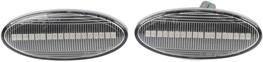 ya 4 8.10 for Nissan Qashqai Juke for X-Trail Dynamic Clear LED Side Marker Turn Signal Light