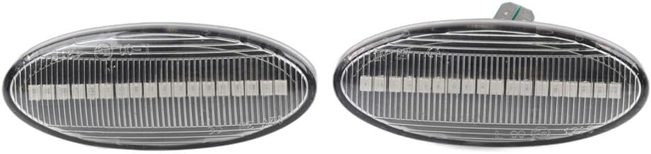 ya 10 9.16 zhengce for Nissan Qashqai Juke for X-Trail Dynamic Clear LED Side Marker Turn Sign