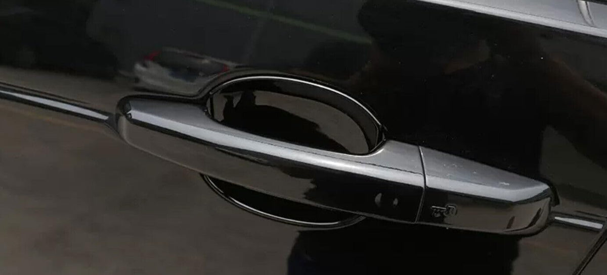 ya 28 10.13 zhengce for Land Rover Discovery 5 2017-25 Black Look Exterior Side Door Bowl Cove