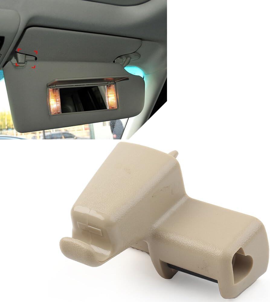 ya 11 9.14 baidifor Land Rover for Range Rover L322 2003-2012 Sun Visor Right Retaining Clip Beige