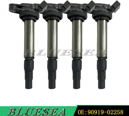 ya 5 8.10 90919-02258 4PCS Ignition Coil for Toyota for Corolla Prius for Scion xD for Lexus CT200h