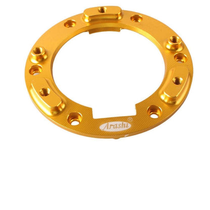 ya 6 8.24 baidi for BMW R1200GS 2013 2014 Gold CNC Oil Seal Cap Mounting Brackets Set