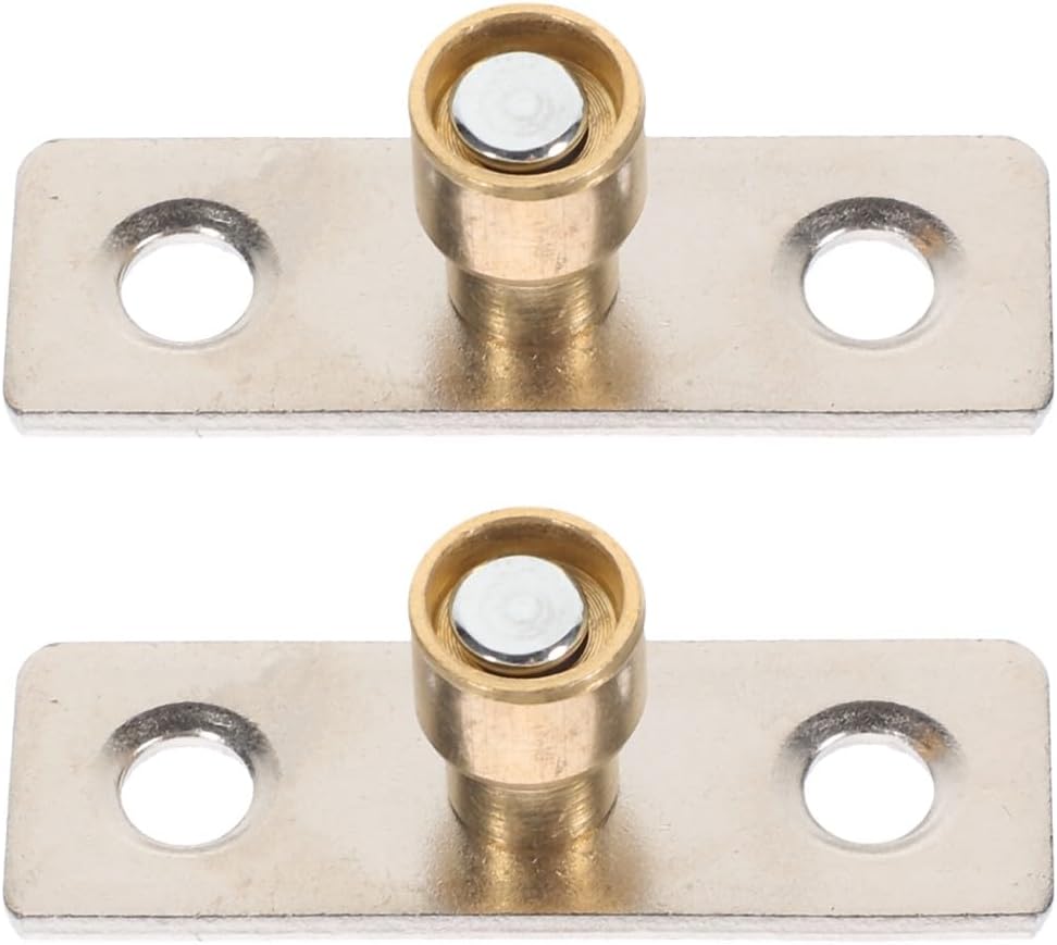 ya 26 10.21 baidi 2 Pcs Sliding Door Roller Guide Floor Guides Retainer Pocket Bottom