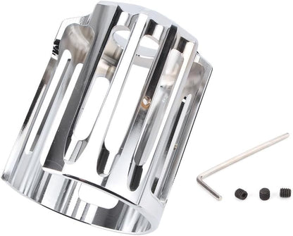 ya 11 9.14 zhengce CNC Aluminum Oil Filter Cover Cap for Harley Chrome