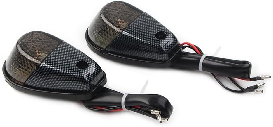 ya 2 8.15 2x Amber Motorcycle Flush Mount Turn Signals Indicators Blinker Lights Universal