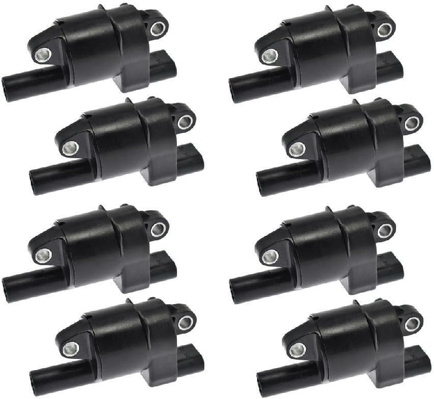 ya 9 10.24 8PCS IGNITION COILS for Buick for Chevrolet for GMC for Cadillac for HUMMER D514A 6.0L 5.3L
