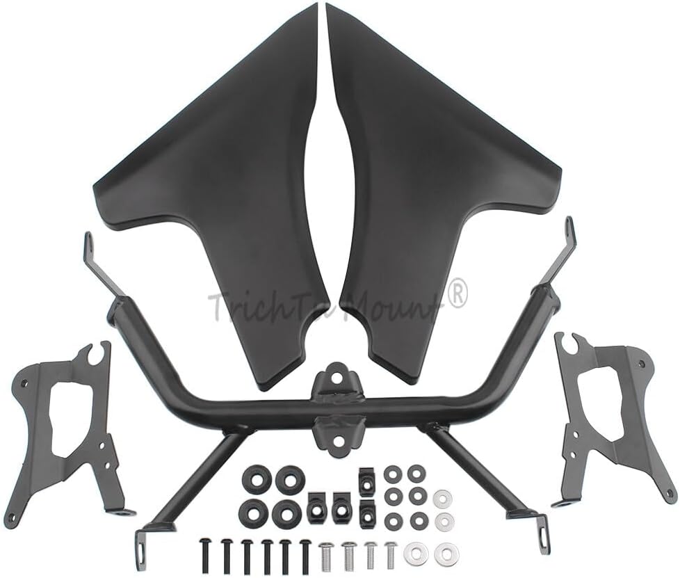 ya 23 10.7 baidi Unpainted Side Fairing Panel Support W/Bracket Kits for Harley CVO Road Glide