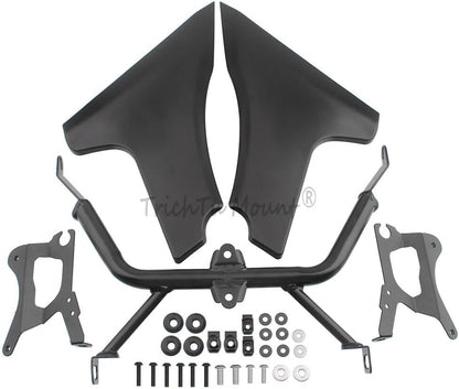 ya 23 10.7 baidi Unpainted Side Fairing Panel Support W/Bracket Kits for Harley CVO Road Glide
