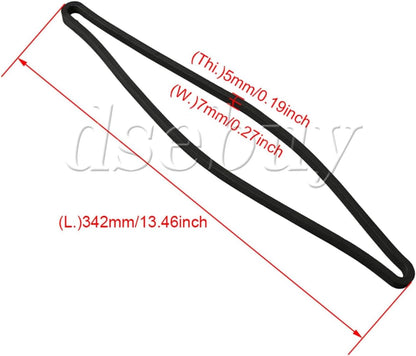 ya 26 10.21 baidi Foam Sealer Gaskets Assembly Black Replacement for FoodSaver V2200 & V3200