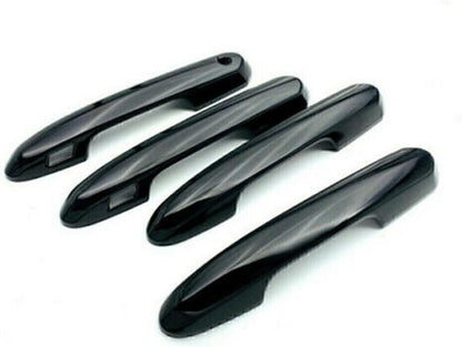 ya 5 8.10 for Toyota RAV4 2019 2020 Black Car Door Side Handles Cover Trim Decor