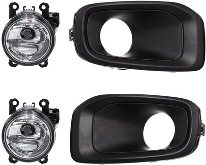ya 10 9.16 zhengce 1 Pair Left Right Fog Light Lamp for Jeep Renegade Latitude Limited 2015-20