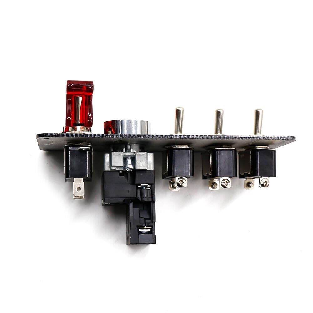 ya 23 10.7 zhengce 12V Car 5 in 1 Ignition Switch Panel Toggle Switch Engine Starter Push But
