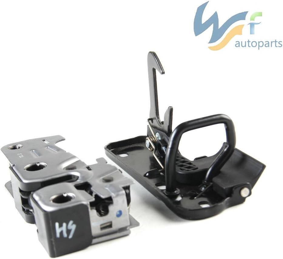 ya 11 9.14 baidiBonnet Hood Latch Lock Actuator Upper & Lower for VW for Golf for Jetta MK5 Rabbit GTI