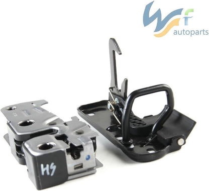 ya 11 9.14 baidiBonnet Hood Latch Lock Actuator Upper & Lower for VW for Golf for Jetta MK5 Rabbit GTI