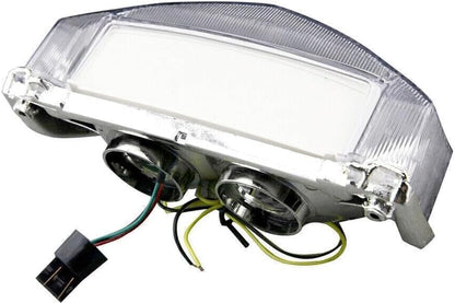 ya 10 9.16 zhengce for Honda 00-2001 CBR929RR Clear LED Taillight Tail Light Turn Signal Lamp