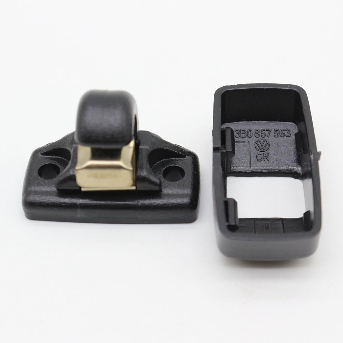 ya 11 9.14 baidi1 Piece for VW for Jetta for Golf for Passat Beetle for Skoda Sun Visor Clip Hook 3B0857561B Black -