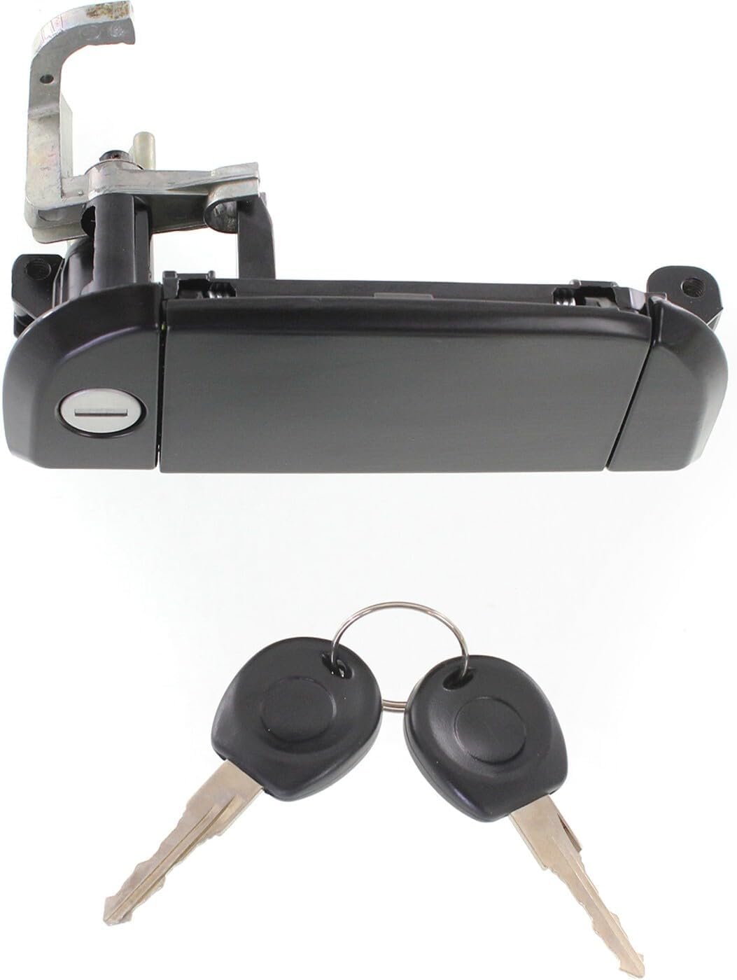 ya 2 8.15 Door Handle Front Passenger Right Side for VW Smooth Black RH Hand 701837206