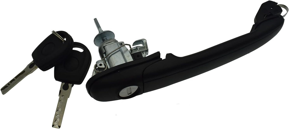 ya 12 10.8 zhengce Front Left Outer Door Handle with Lock Barrel Key for Ford Galaxy for VW Beetle