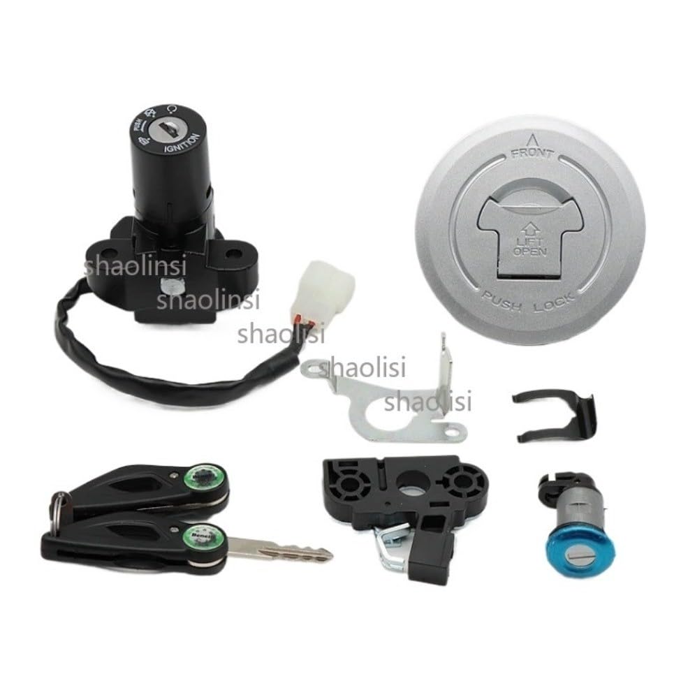 ya 23 10.7 baidi Motorcycle Lgnition Switch Key Fuel Tank Lock Set for BJ125-3E-3F TNT135 TNT125