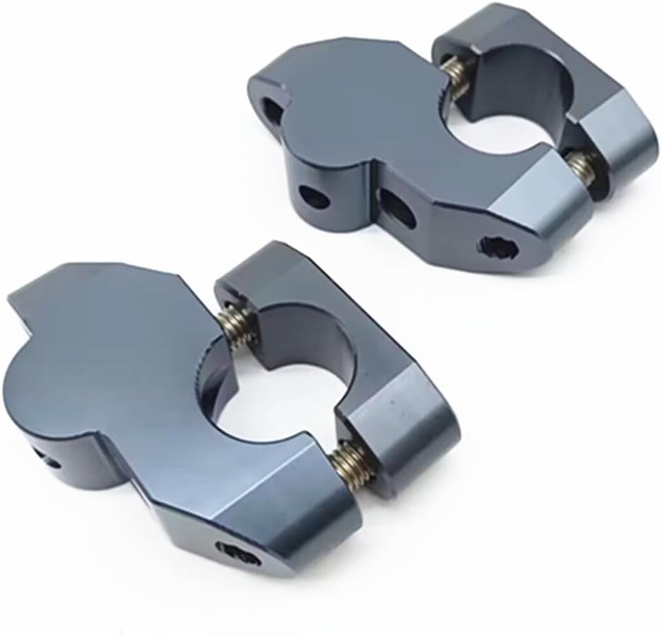 ya 13 9.15 baidi Motorcycle Handlebar Handle Bar Risers Mount Clamp Adapter Titanium 7/8in 2Pcs