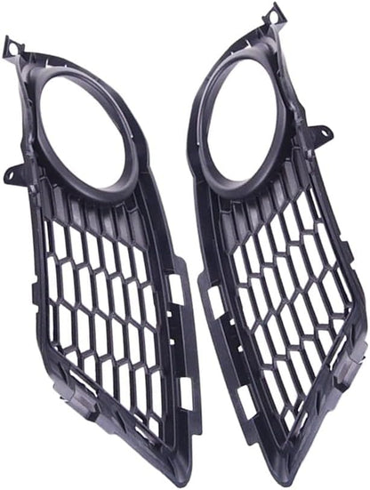ya 5 8.10 2 Pieces Front Bumper Fog Light Grille For 3-Series E92 E93 LCI M 2011 2012 2013