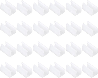 ya 26 10.21 baidi 14mm Chair Leg Cover, 24Pcs Plastic Non-Slip Furniture Feet Protectors White