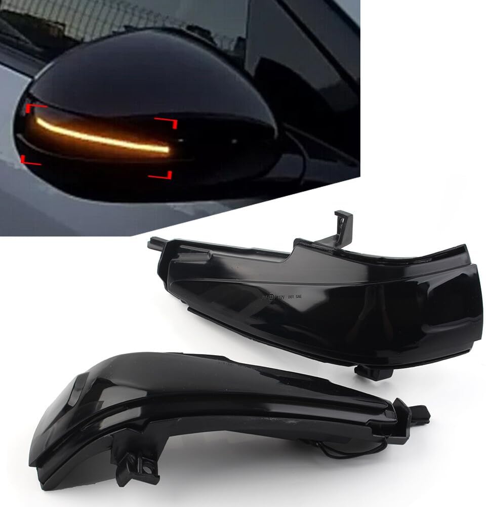 ya 11 9.14 baidiFlowing LED Rearview Mirror Dynamic Turn Signal Light for Honda for Civic FA1 FD1