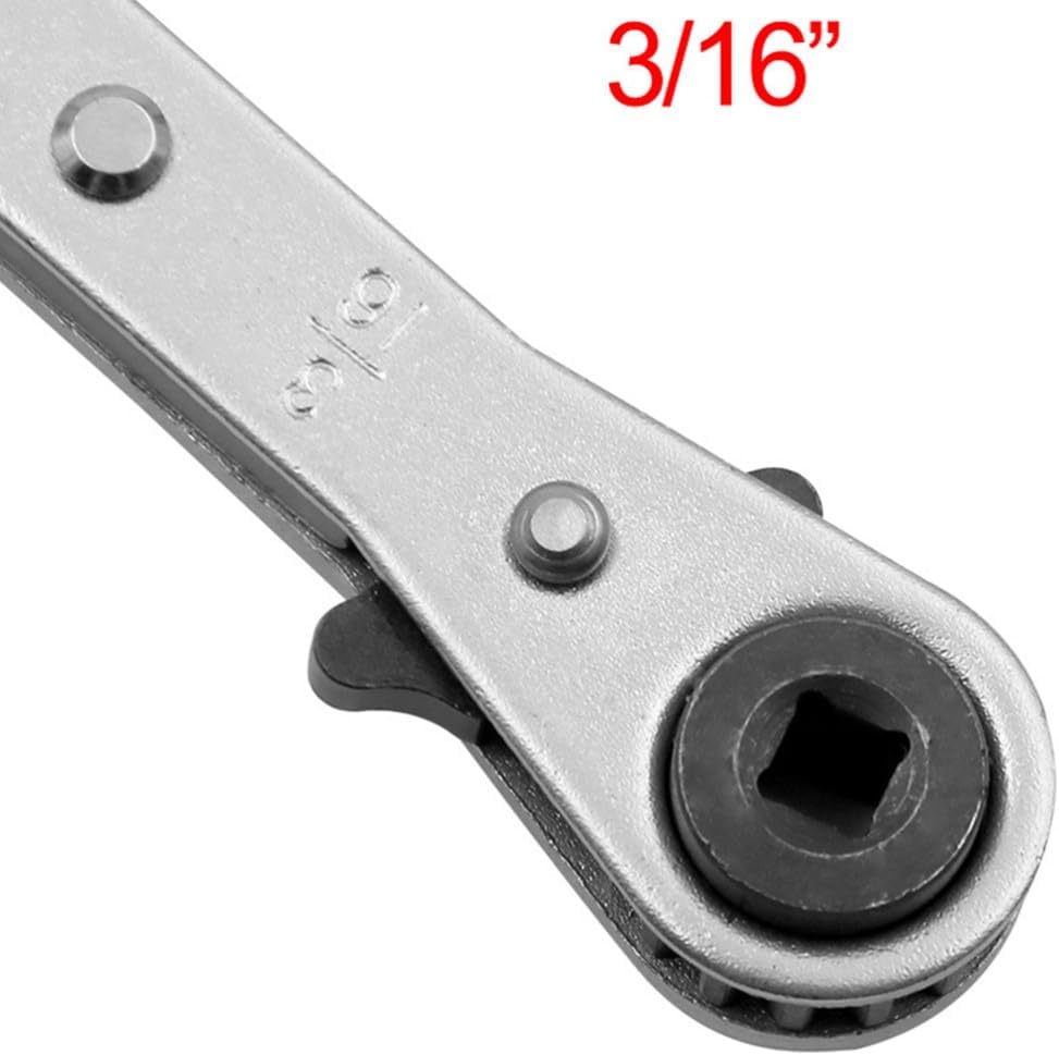 ya 14 9.20 baidi Ratchet Wrench Refrigerant Changer Hand Tools, Namely, Wrenches Double Head-1