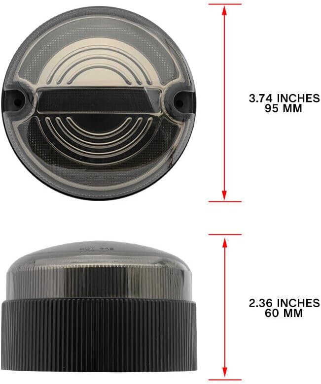 ya 10 9.16 zhengce 8 Pack Smoked for Land Rover for Defender 90 110 130 LED Turn Signal Stop T