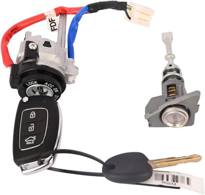 ya 11 9.14 baidiNew Full Door Lock Cylinder Ignition for Hyundai for Elantra 2011-2015 81910-3XA00-