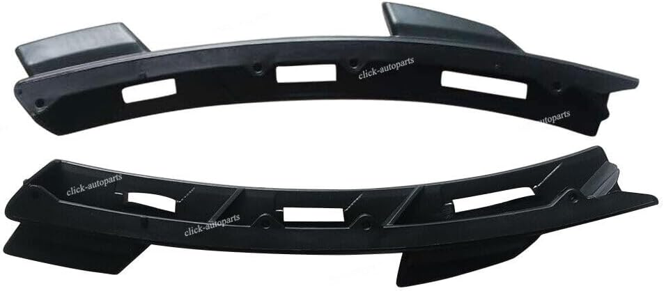ya 27 10.13 baidi 2x Front Right & Left Bumper Upper Bracket for Hyundai Accent 2012-2014 Black