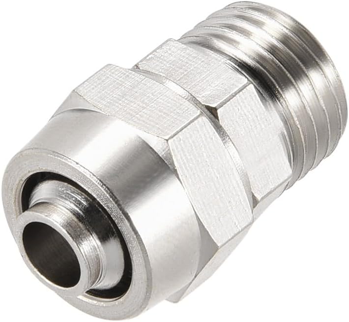 ya 14 9.20 baidi Re ble Fitting Connector Quick Coupler 1/4 G Male x 5/16 Hose Air Hose Plug-1